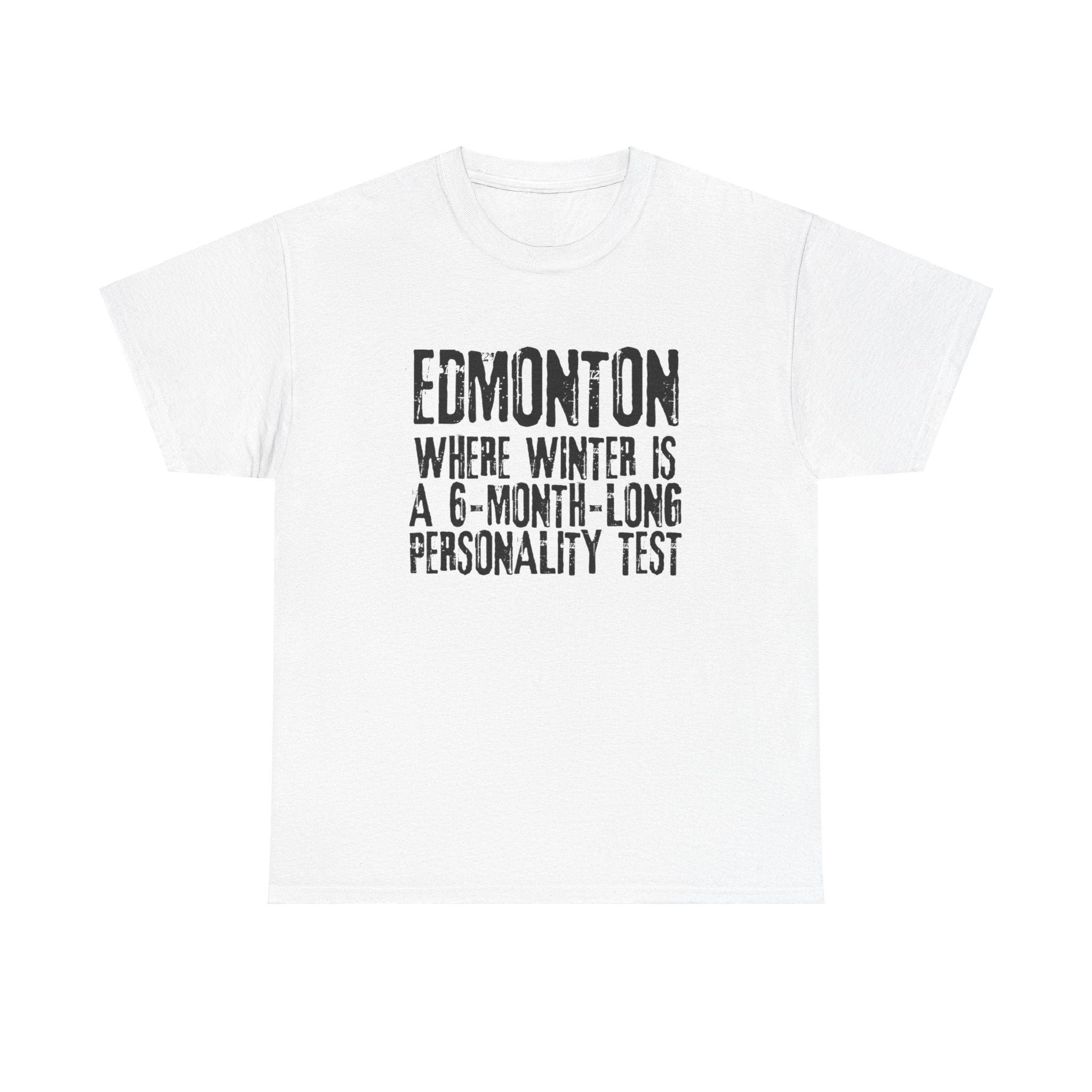 Edmonton 6 Month Winter Tshirt