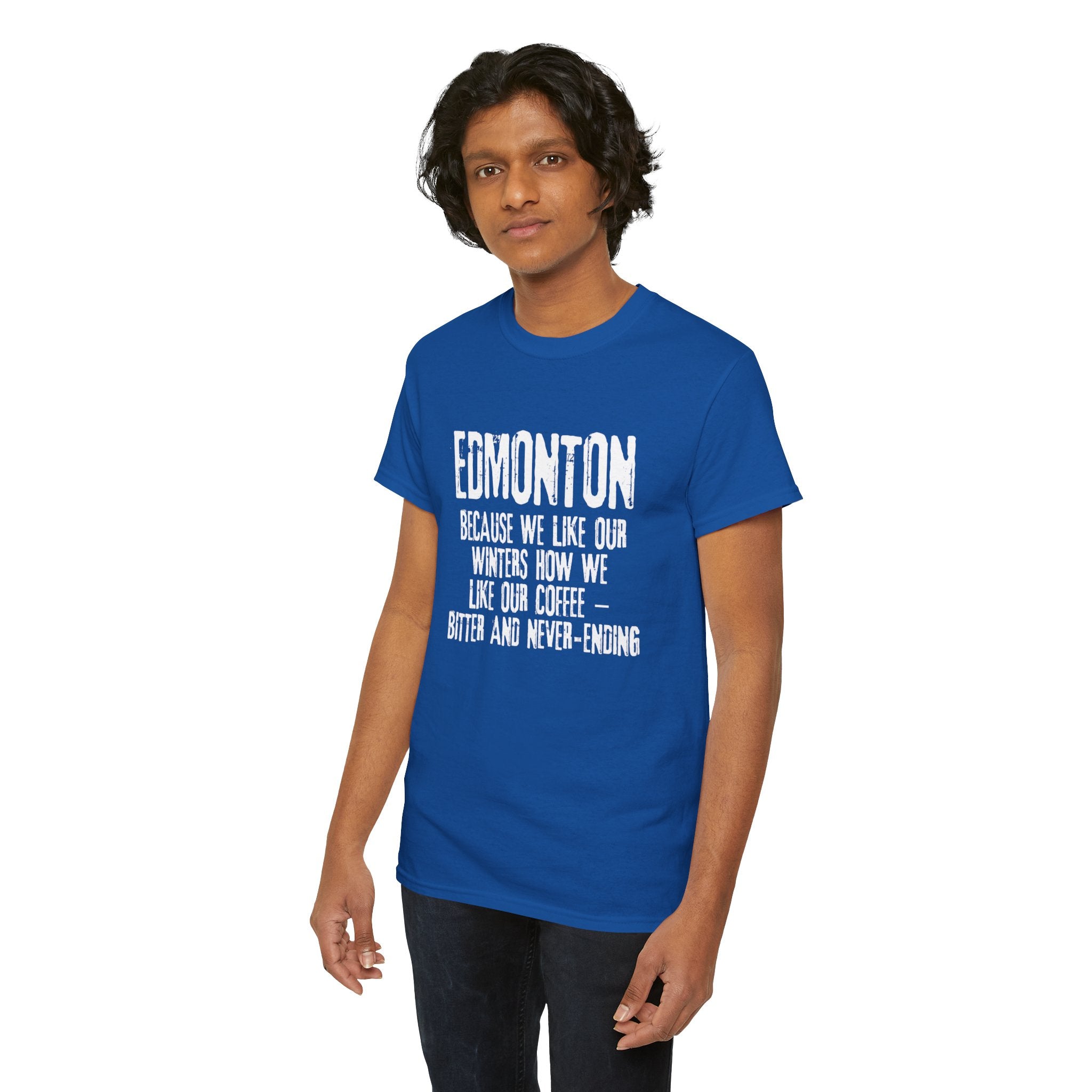 Edmonton Winter and Coffee Tshirt