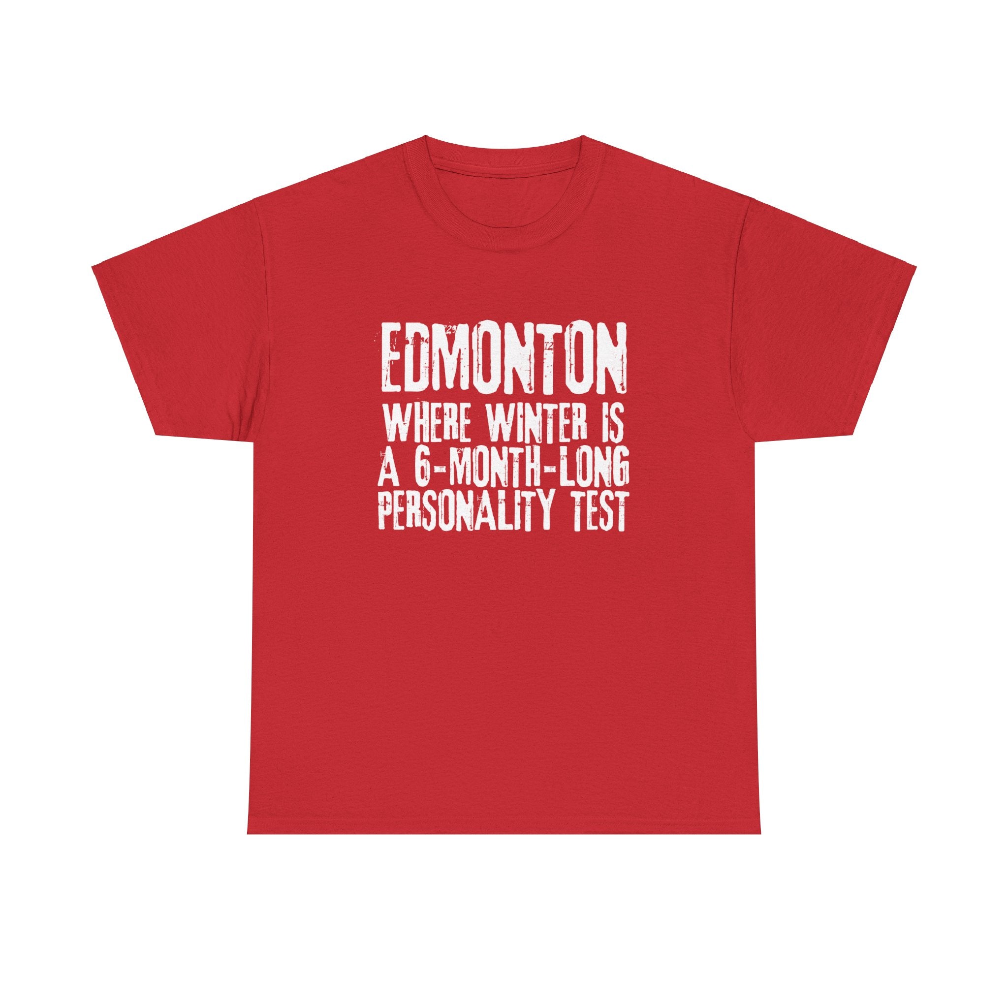 Edmonton 6 Month Winter Tshirt