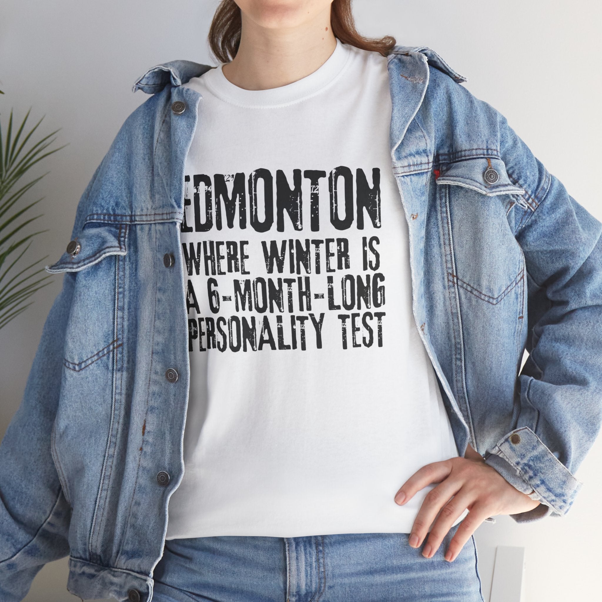 Edmonton 6 Month Winter Tshirt