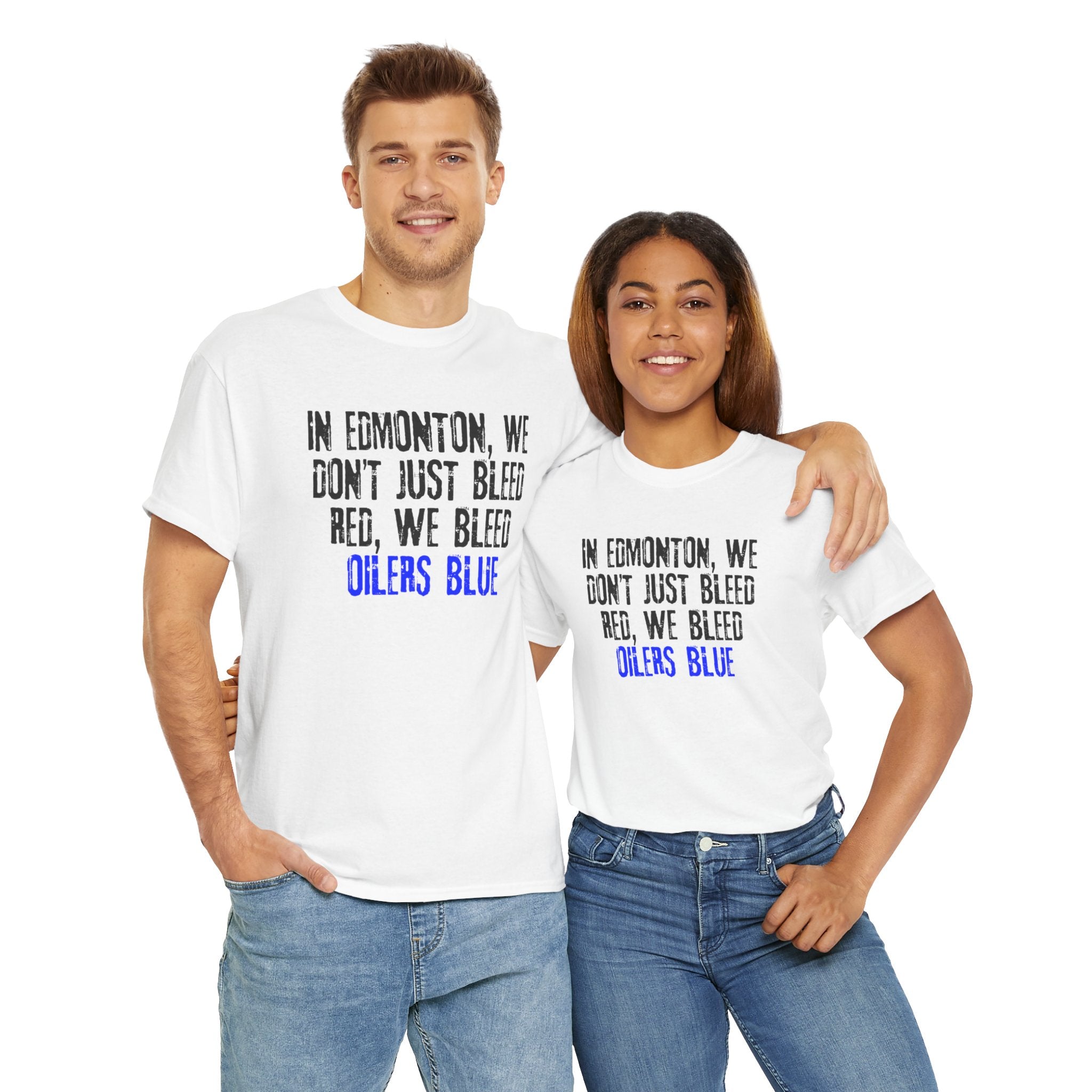 Edmonton Bleed Blue Tshirt