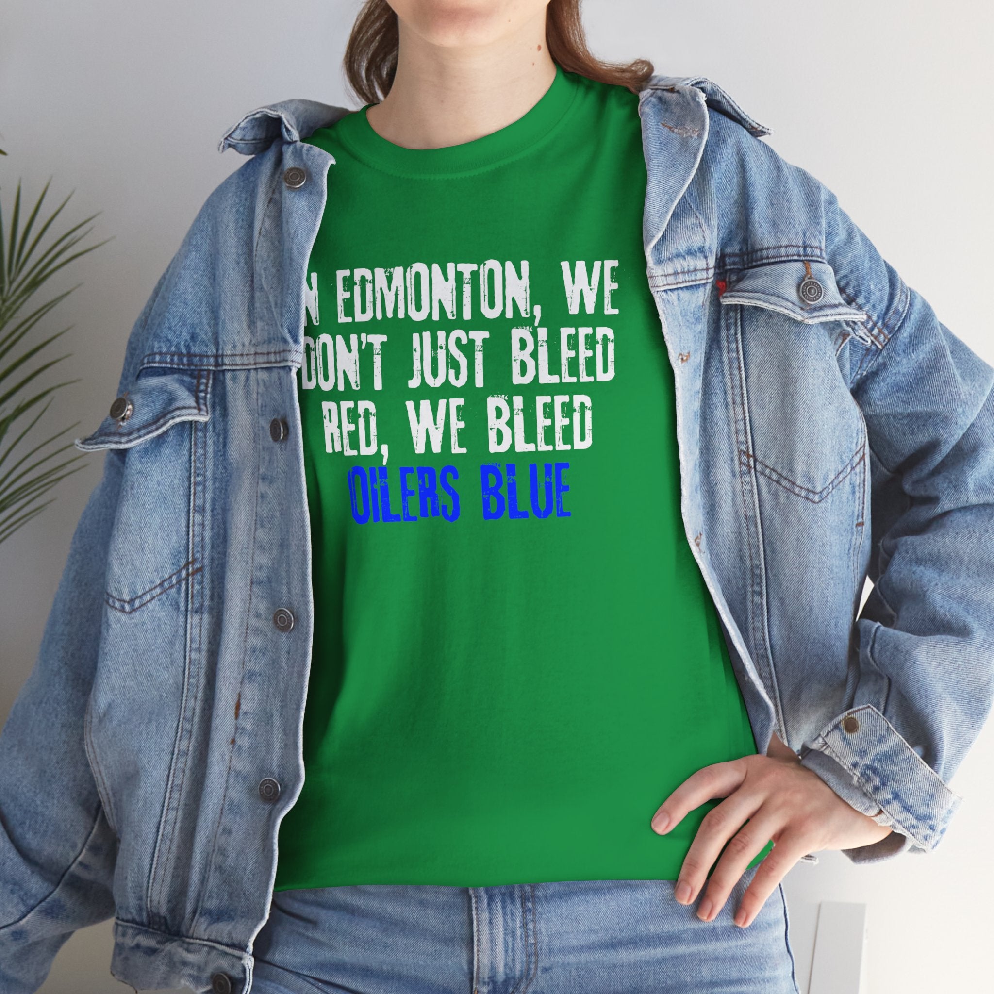 Edmonton Bleed Blue Tshirt