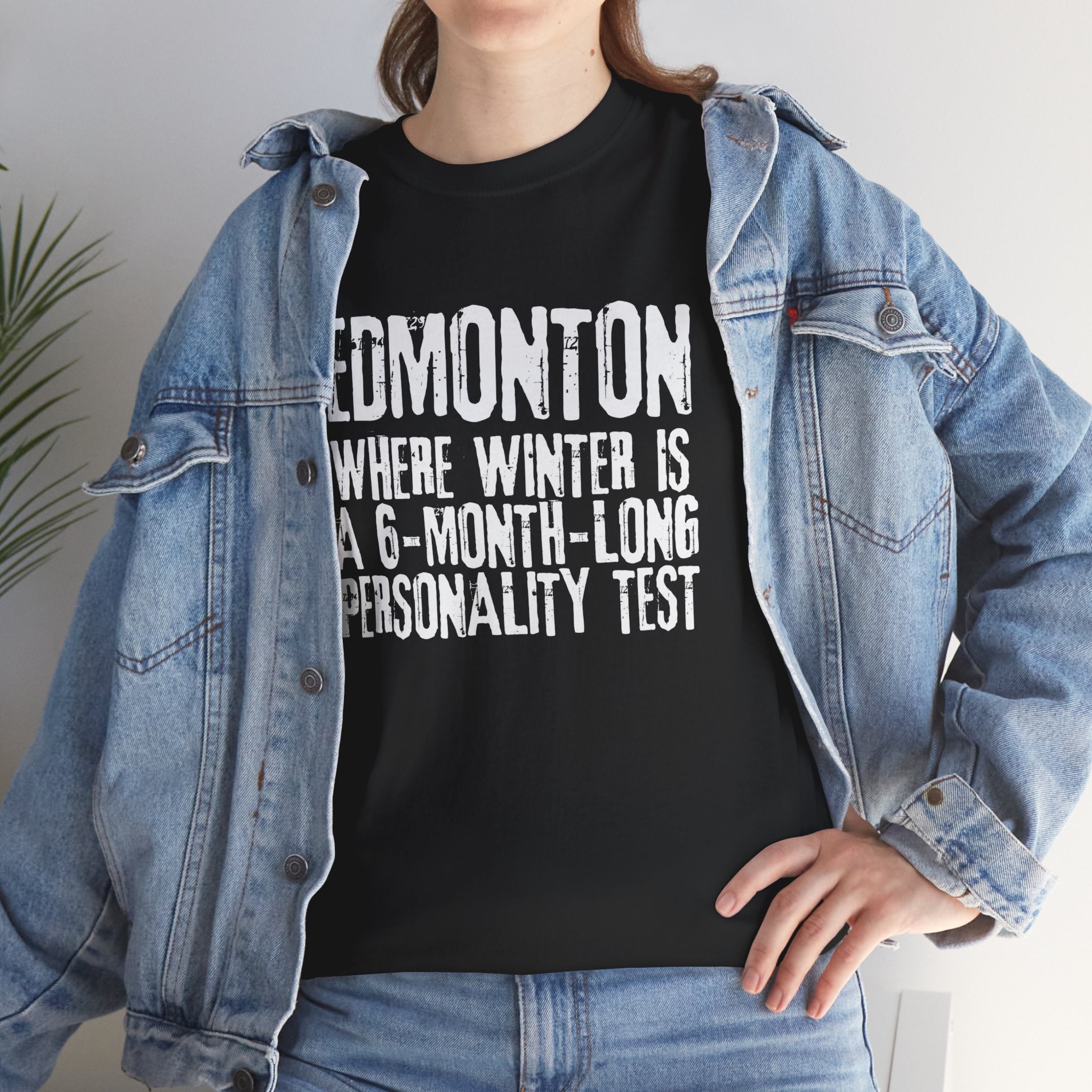 Edmonton 6 Month Winter Tshirt