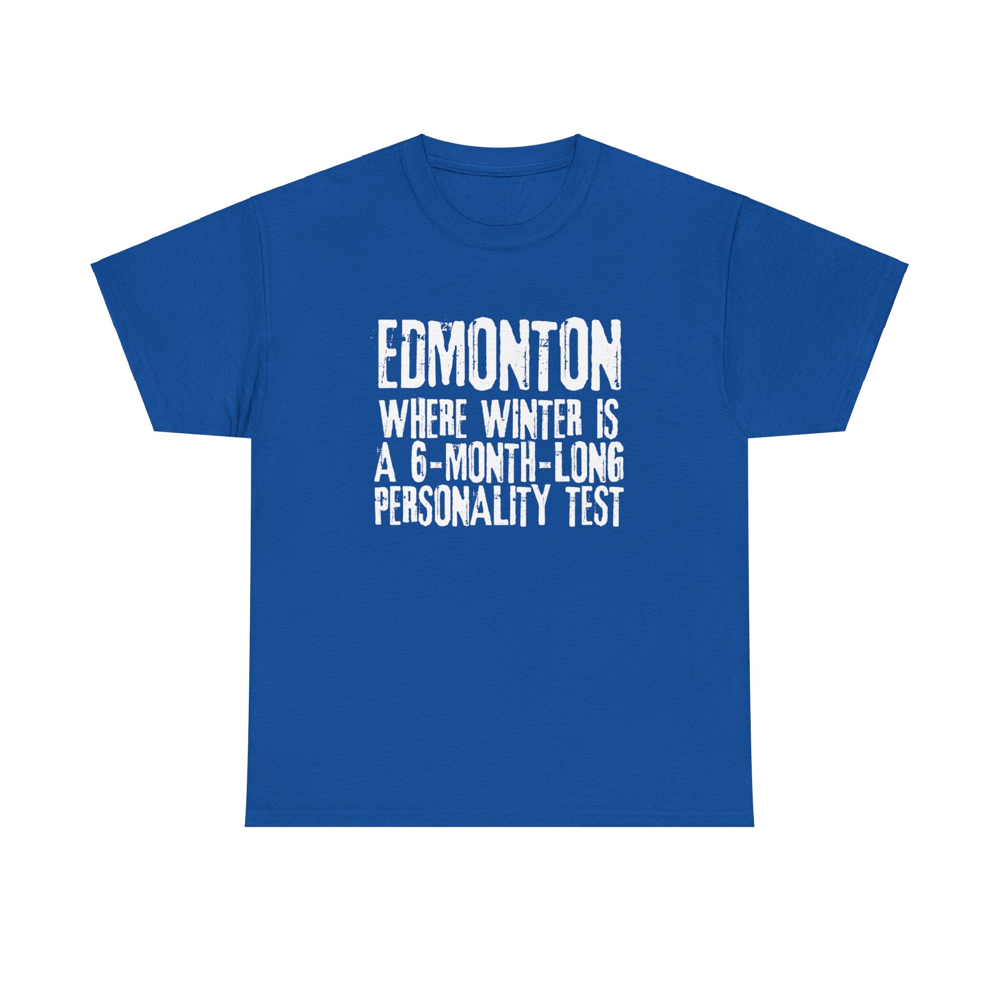 Edmonton 6 Month Winter Tshirt