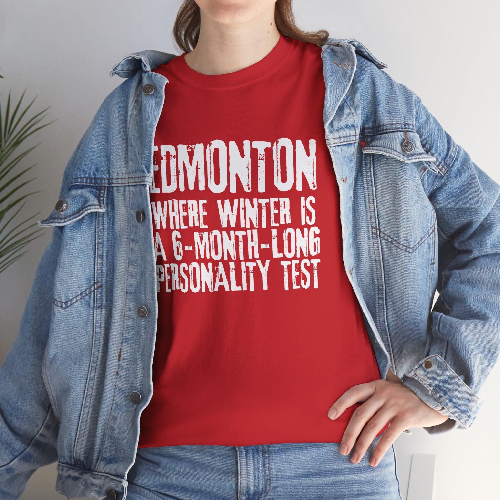 Edmonton 6 Month Winter Tshirt