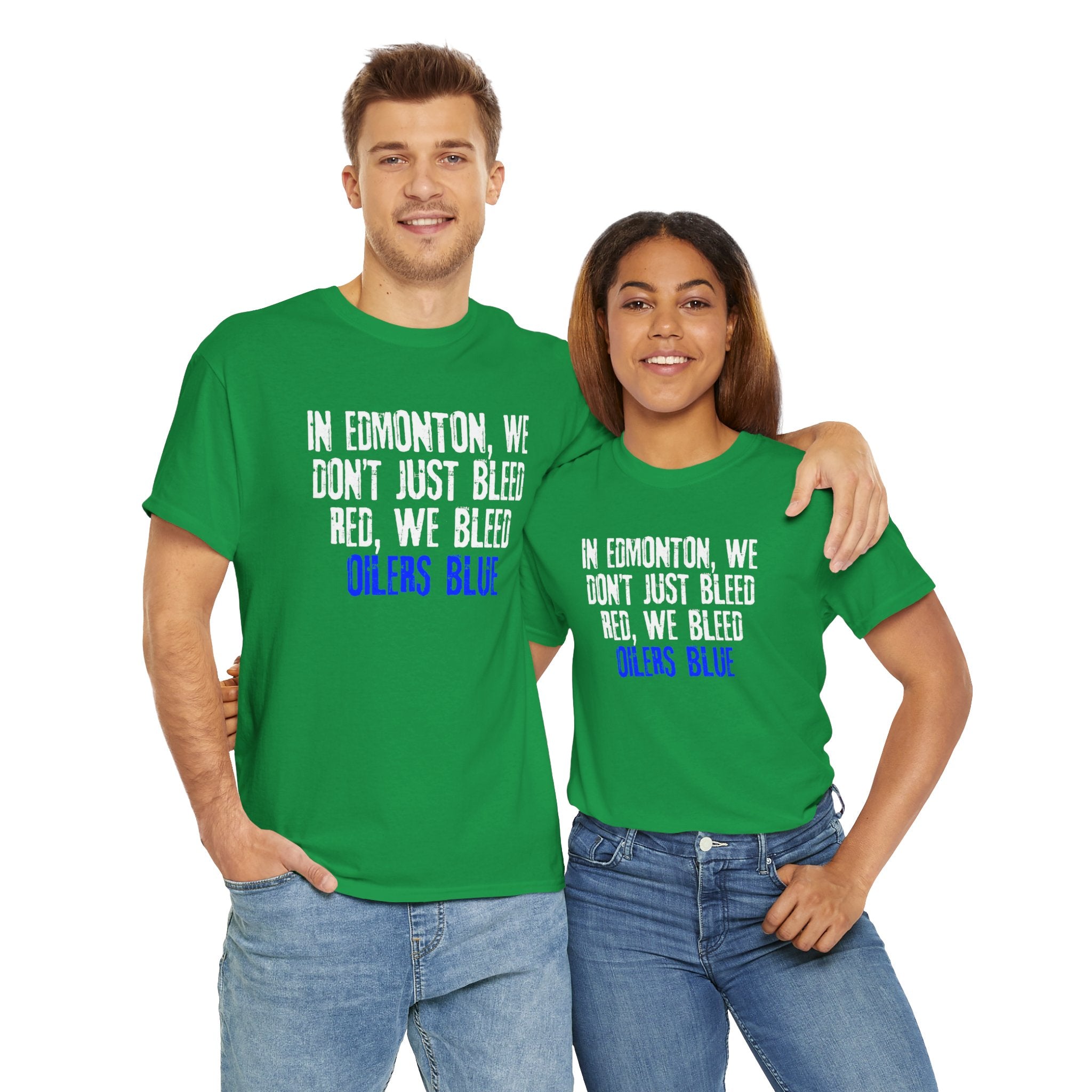 Edmonton Bleed Blue Tshirt