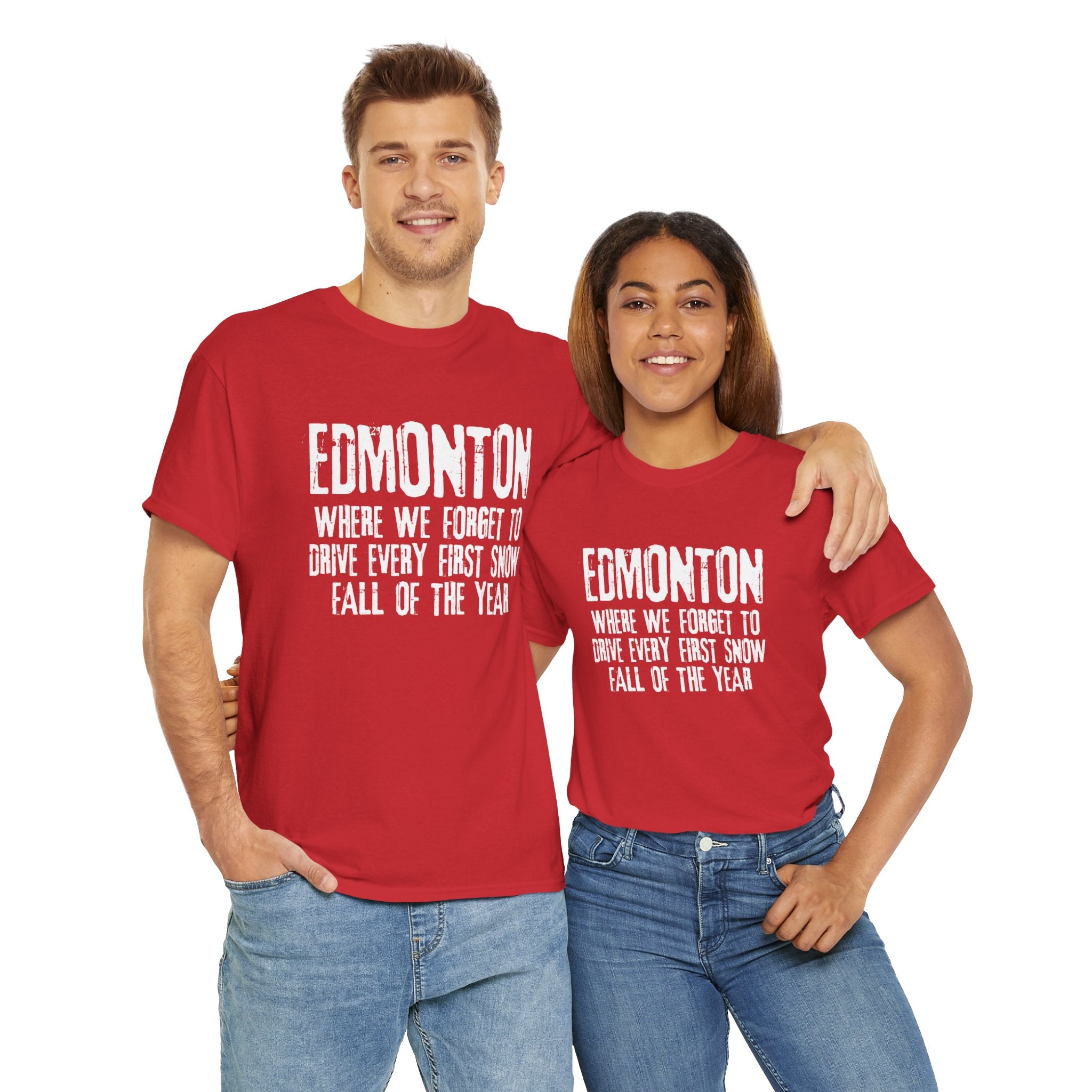 Edmonton First Snow Tshirt