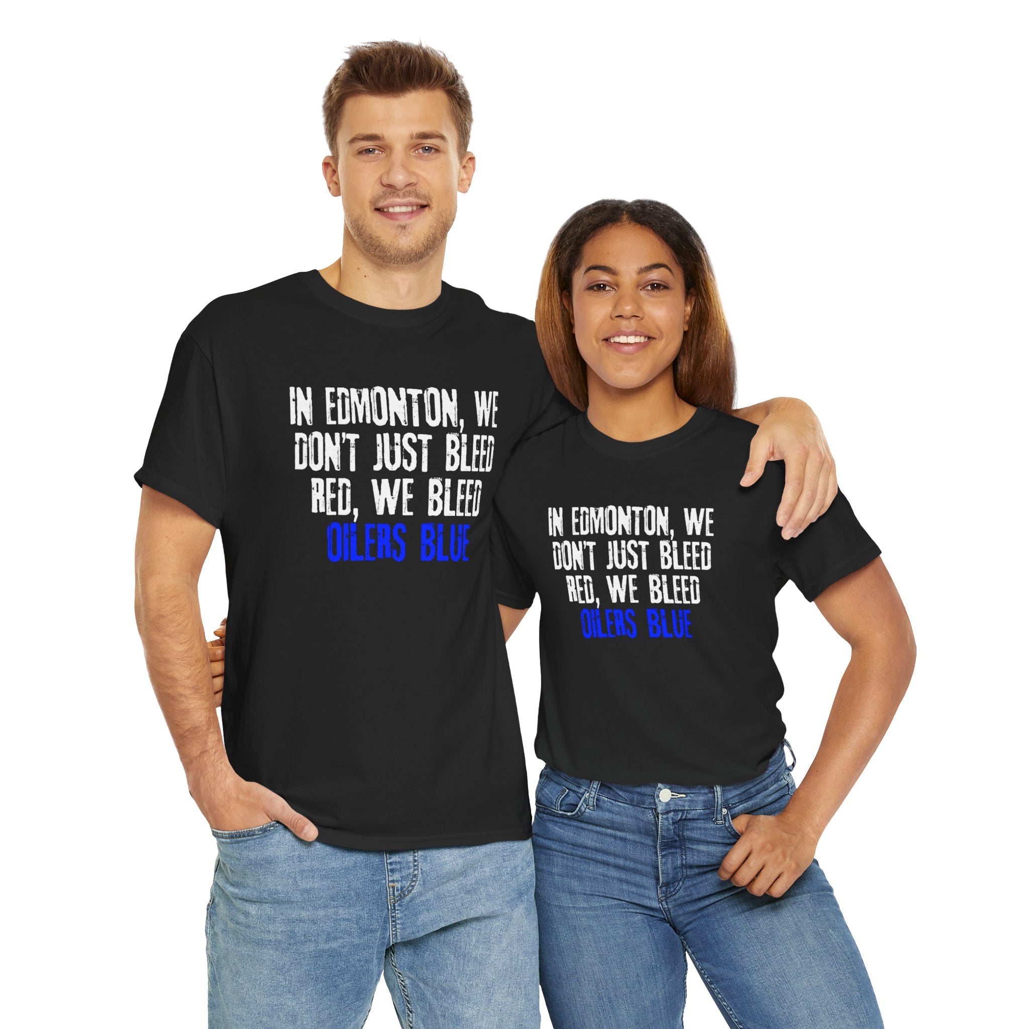 Edmonton Bleed Blue Tshirt