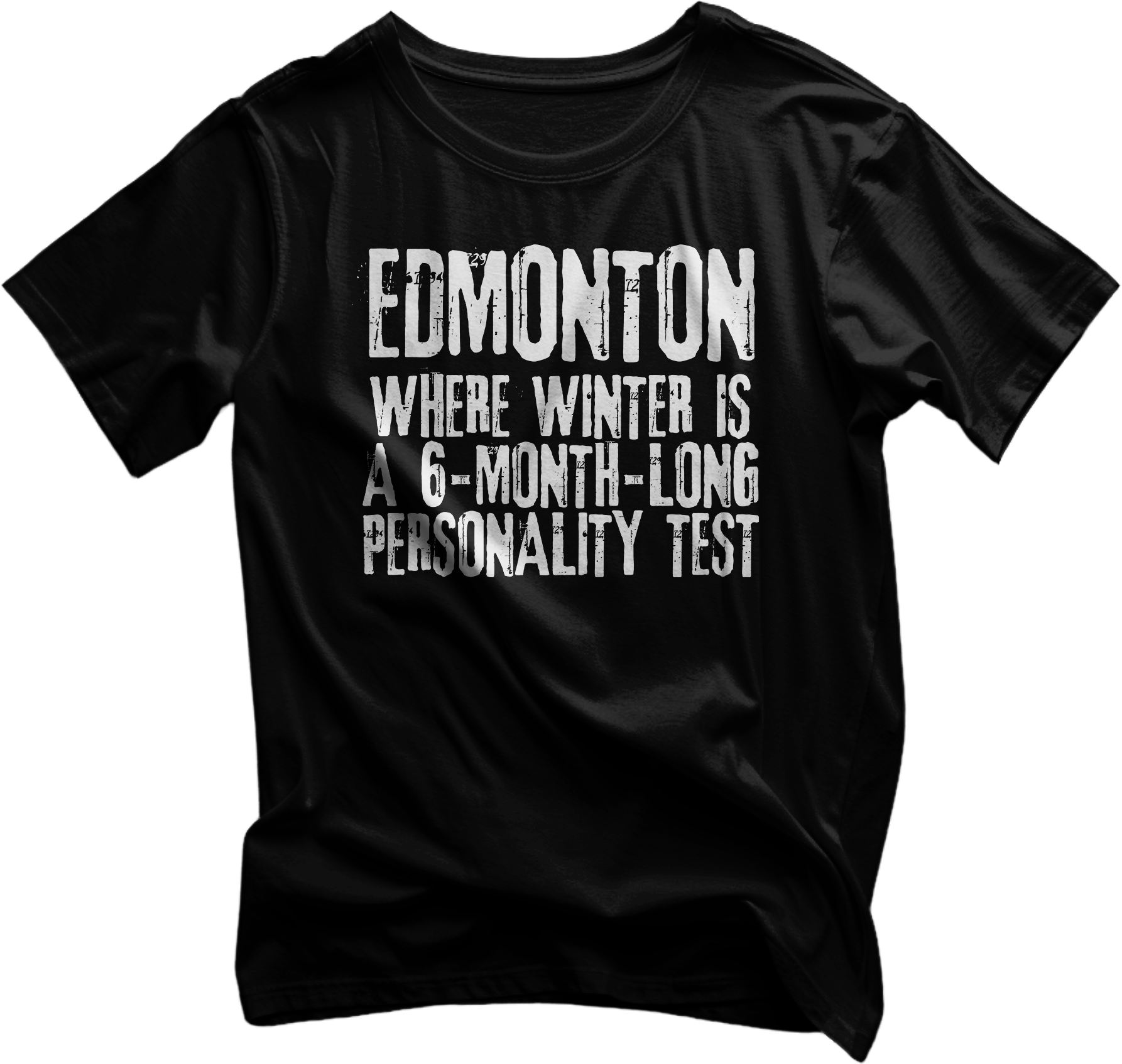 Edmonton 6 Month Winter Tshirt