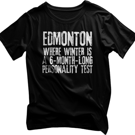 Edmonton 6 Month Winter Tshirt