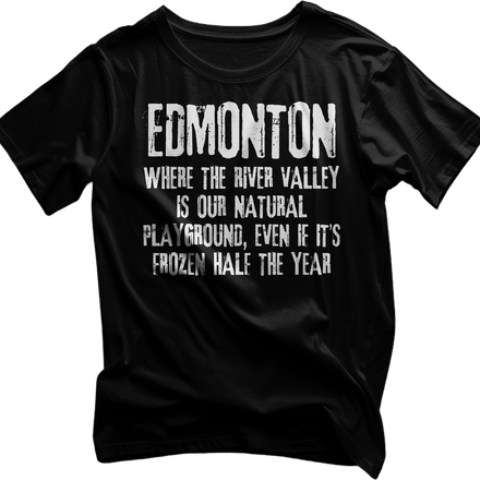 Edmonton River Valley Tshirt