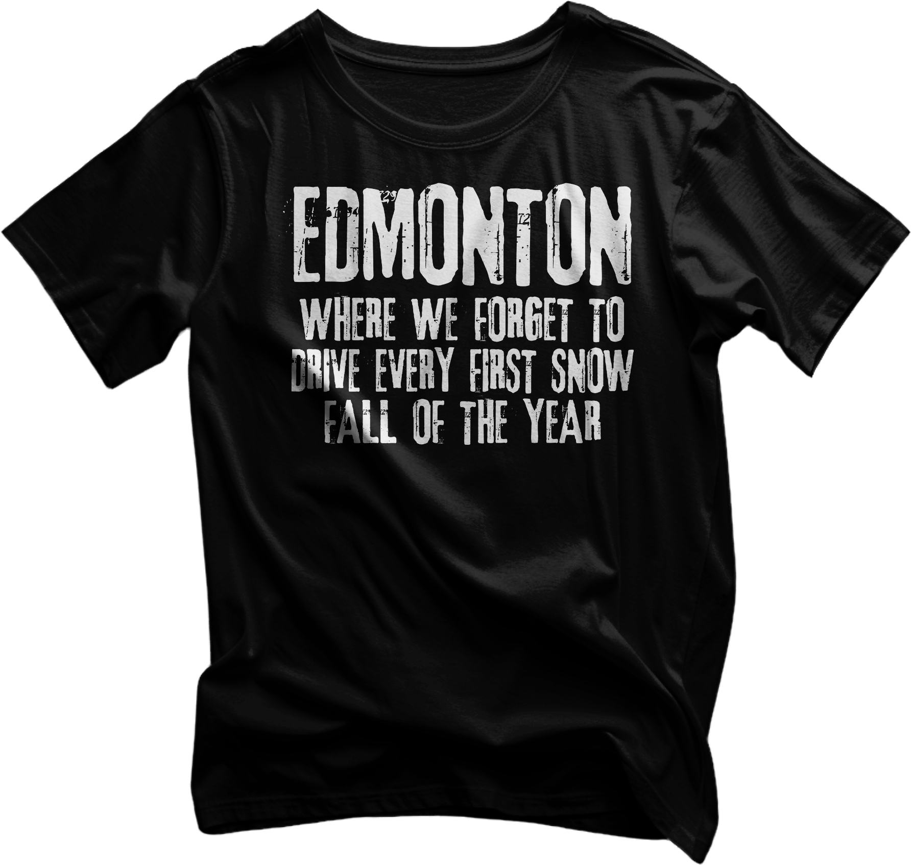 Edmonton First Snow Tshirt