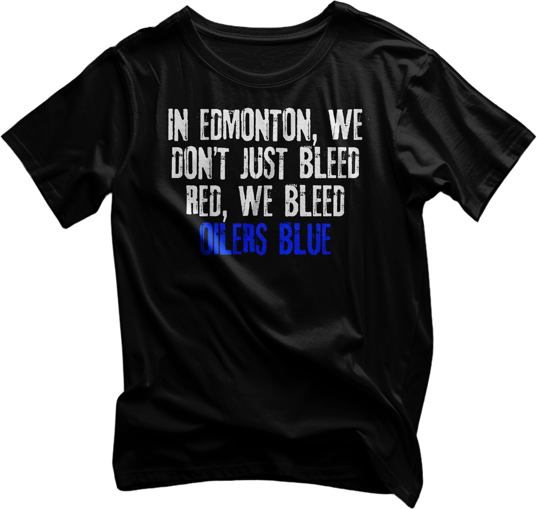 Edmonton Bleed Blue Tshirt